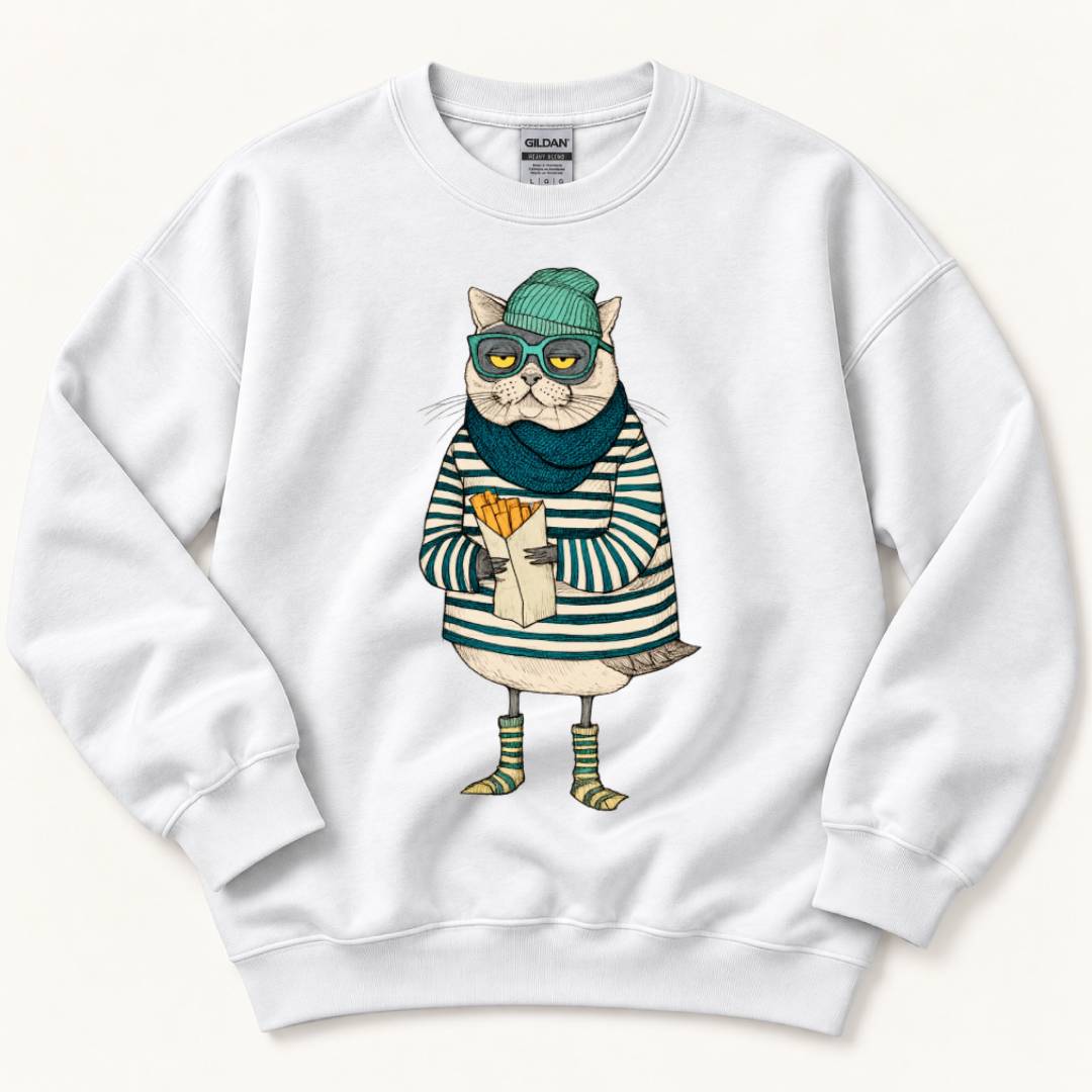 The Salty Stray Cat Sweatshirt