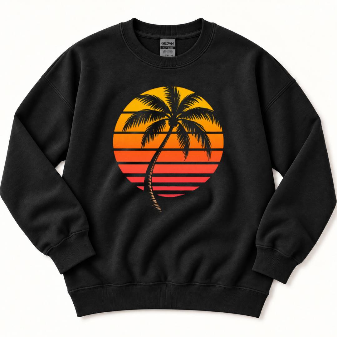 Sunset Palm Sweatshirt