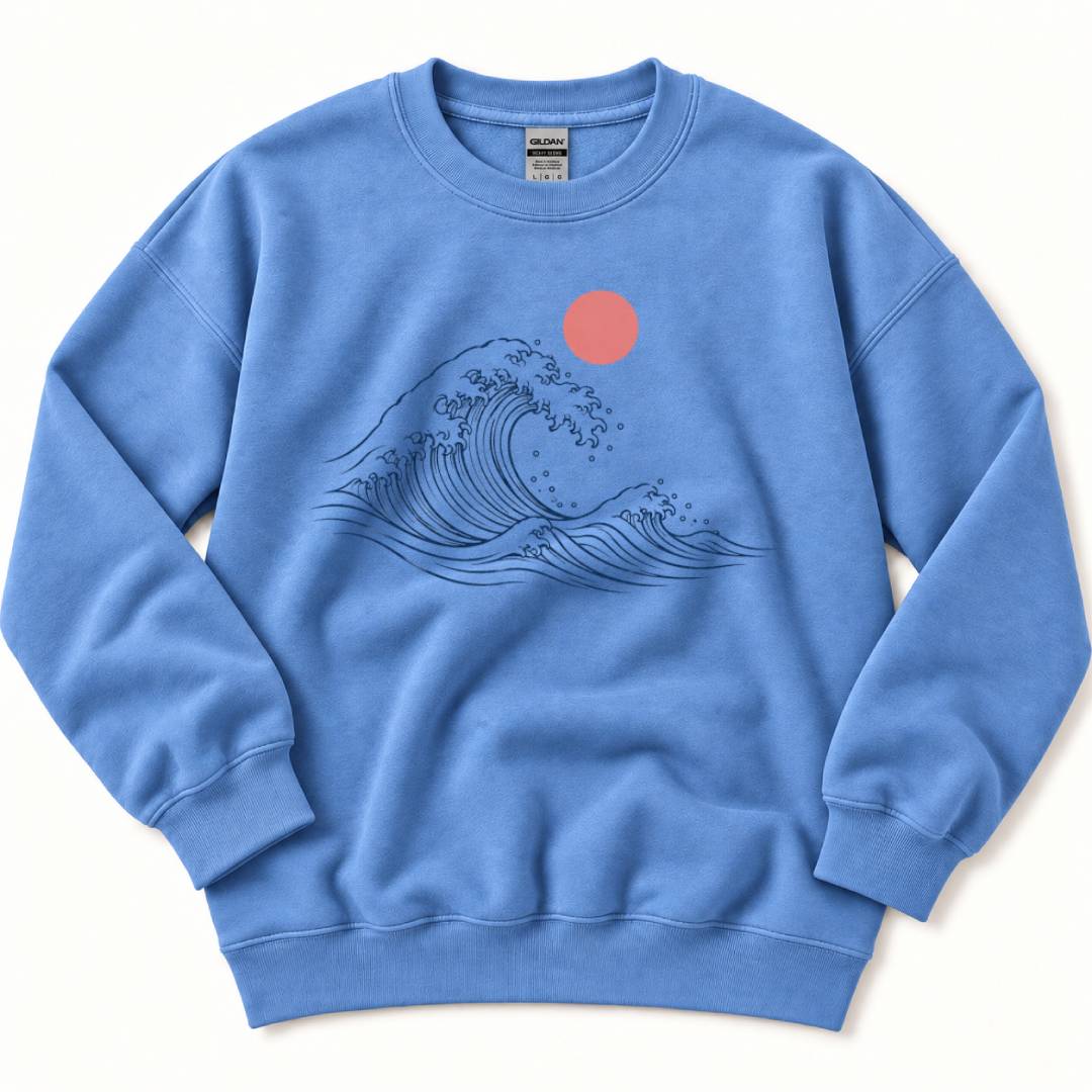 Ocean Wave Sweatshirt
