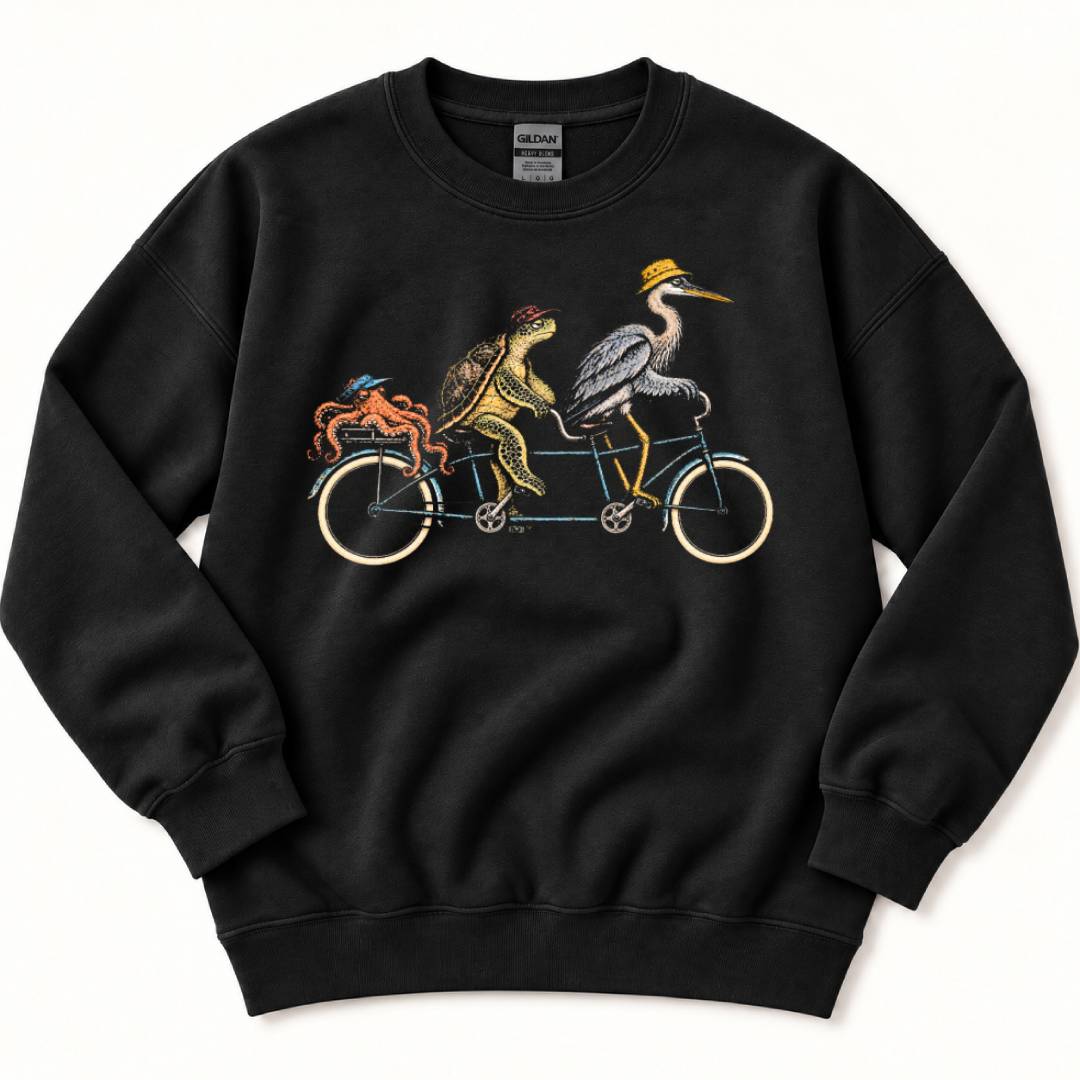 Sea Creatures Tandem Sweatshirt —