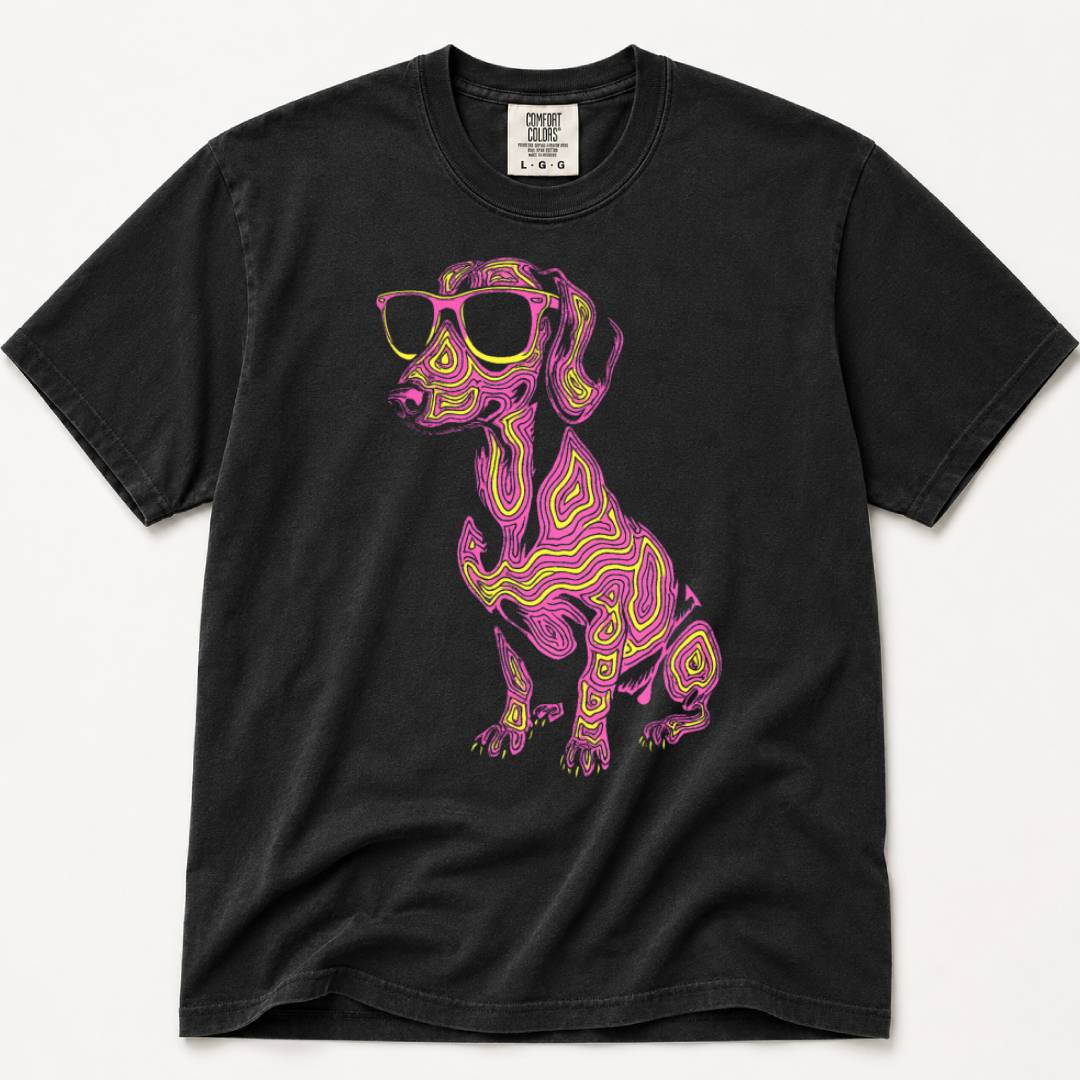 Pink Dachshund