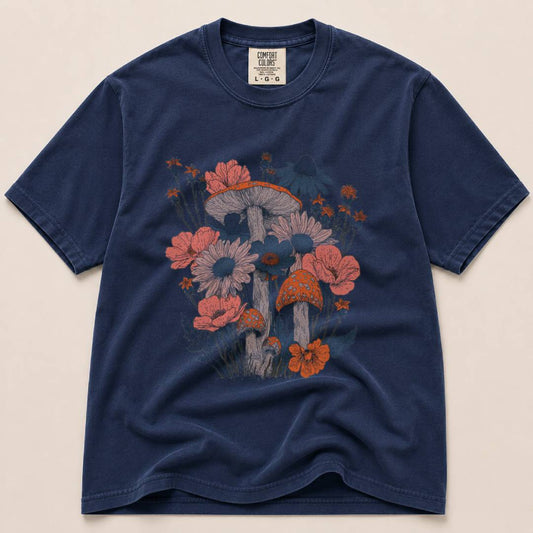 Mushroom & Wildflower