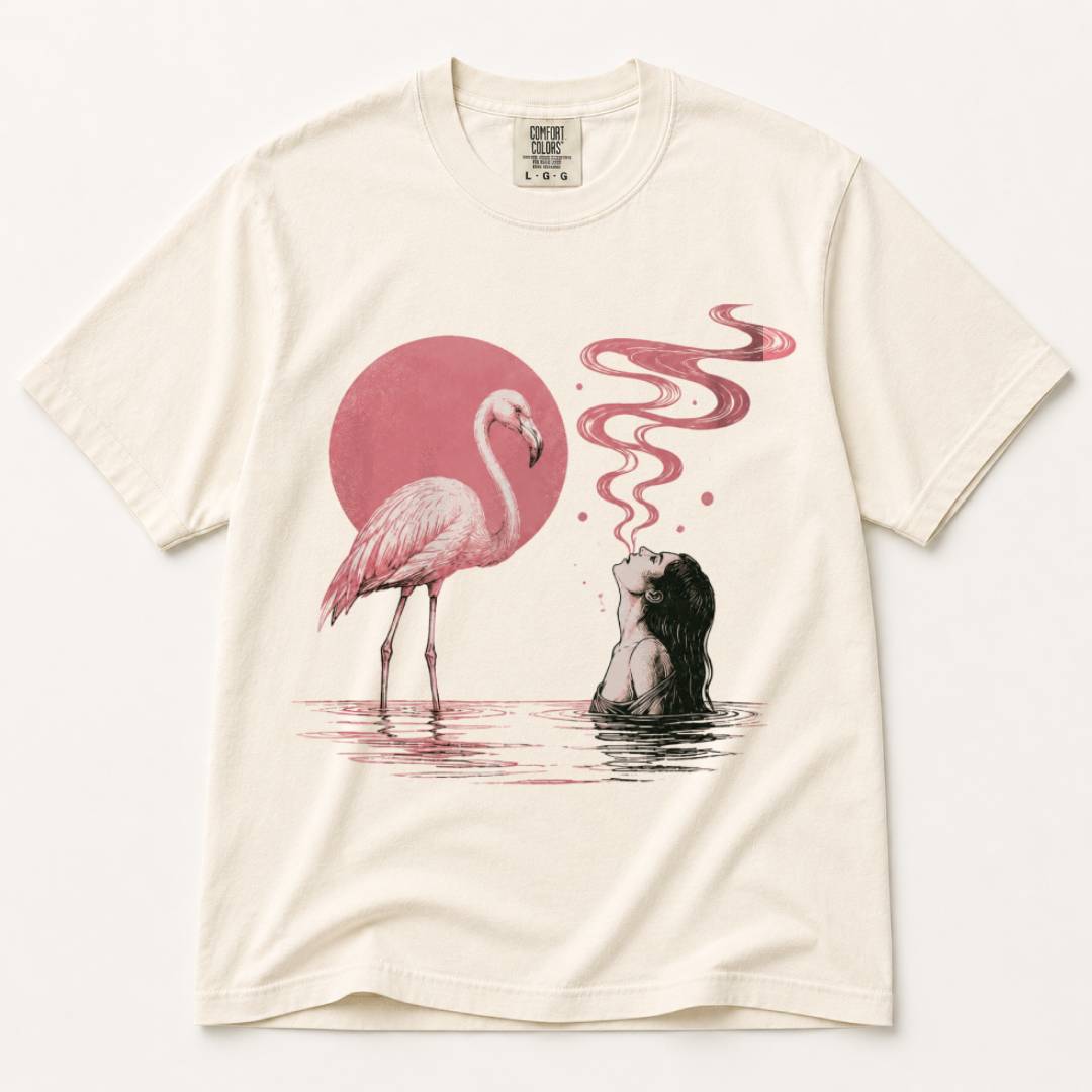 Flamingo Sunset