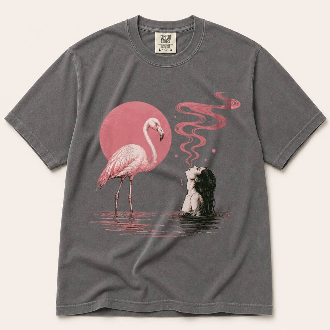 Flamingo Sunset