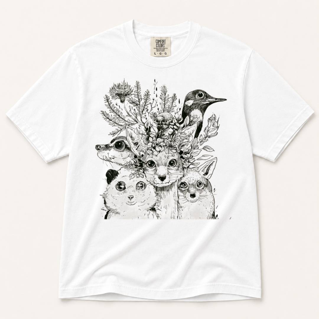 Woodland Animal Sketch