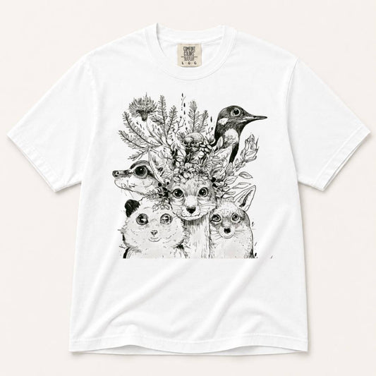 Woodland Animal Sketch