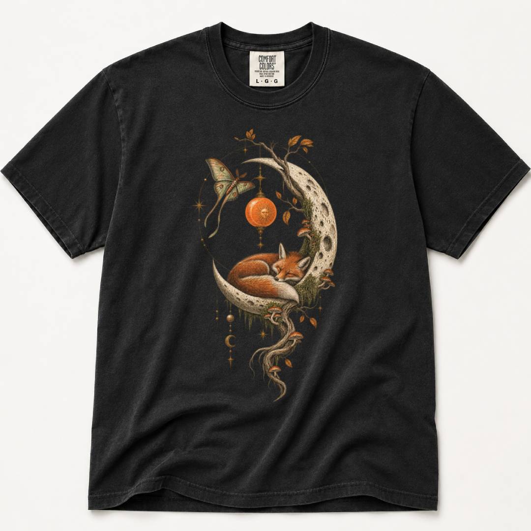 Fox Crescent Moon