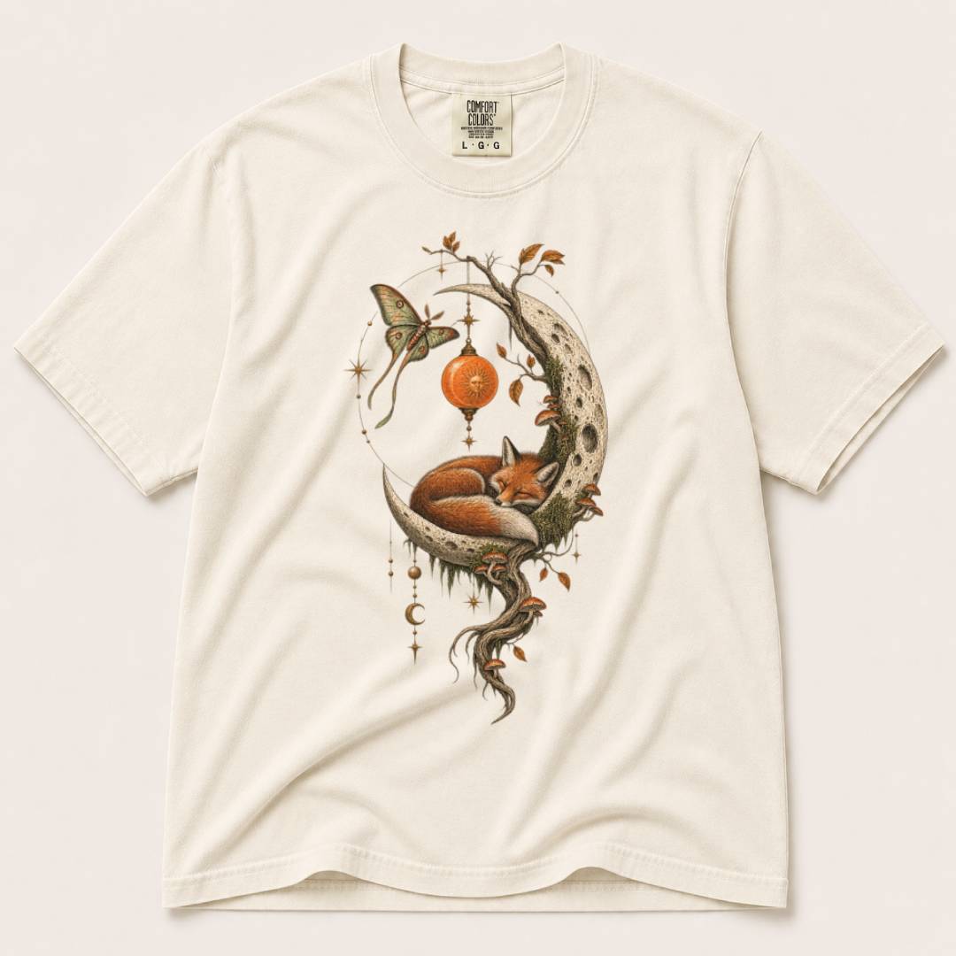 Fox Crescent Moon