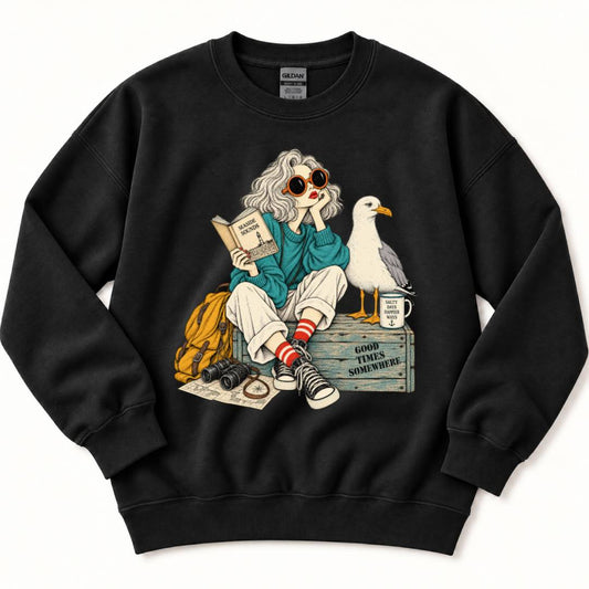 Seaside Reader Sweatshirt