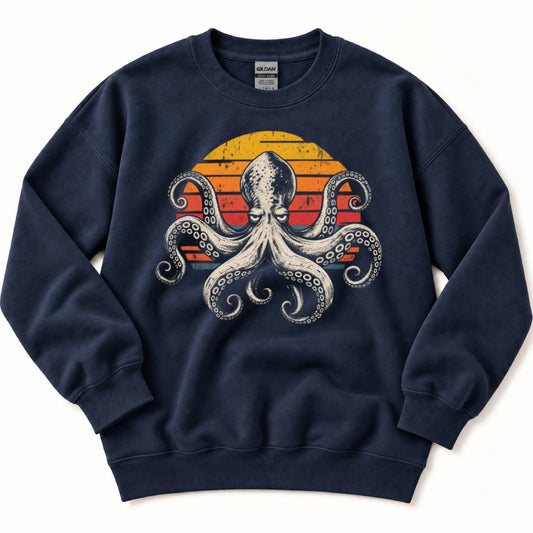 Octopus Sunset Sweatshirt