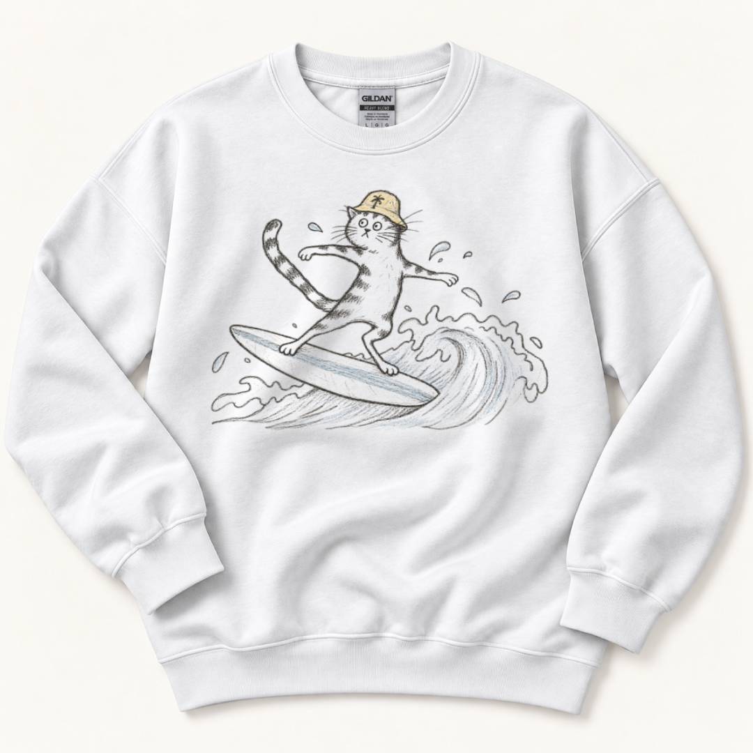 Purrfectly Unprepared Sweatshirt