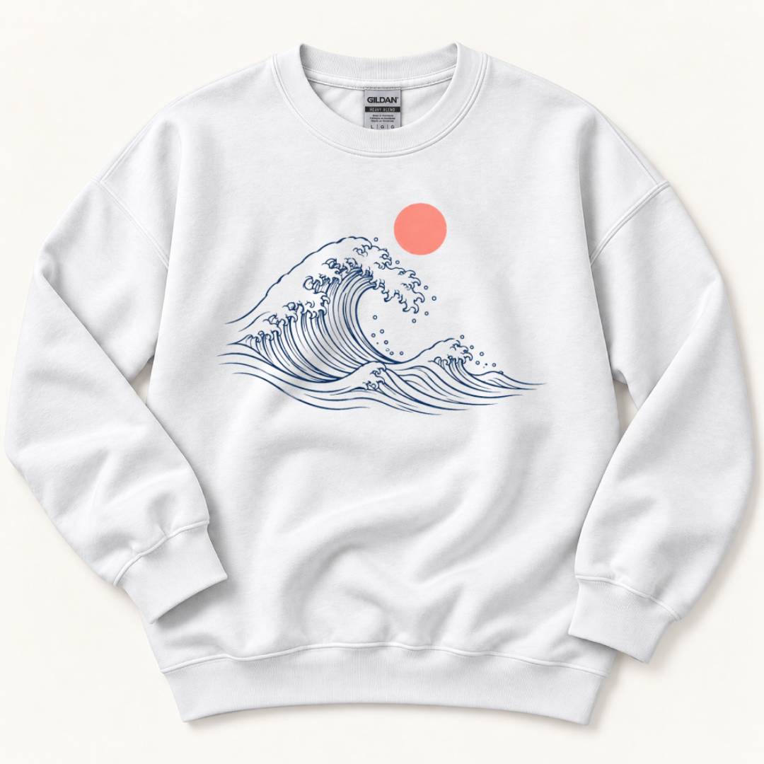 Ocean Wave Sweatshirt