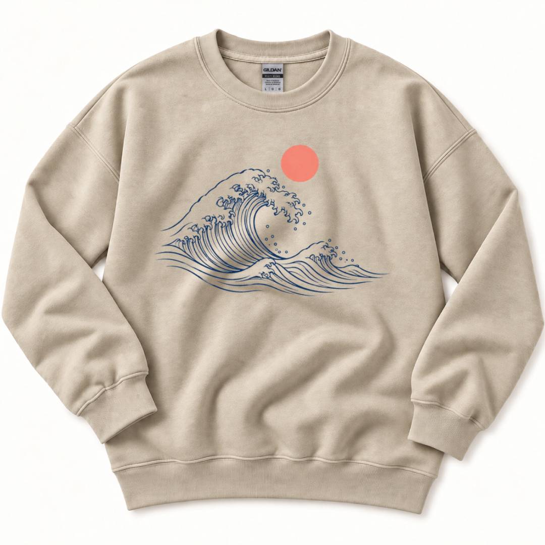 Ocean Wave Sweatshirt