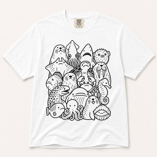 Ocean Animal Friends T-Shirt