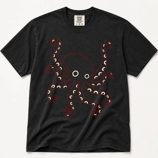 Moonlit Octopus T-Shirt