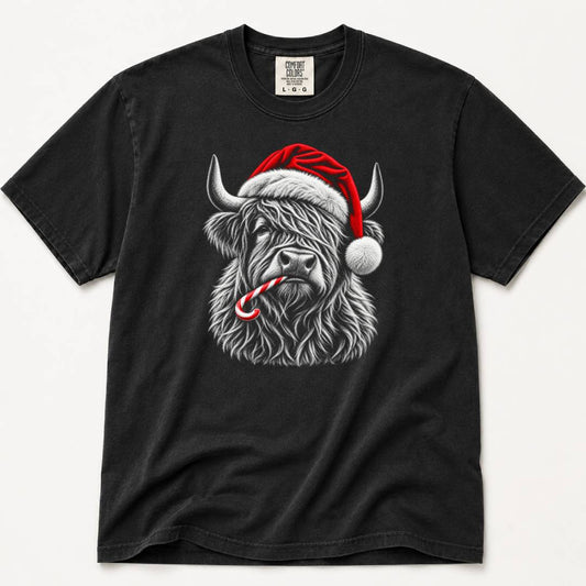 Moo-dy Christmas T-Shirt