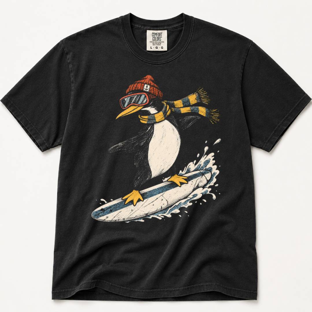 Cold Feet, Big Waves T-Shirt