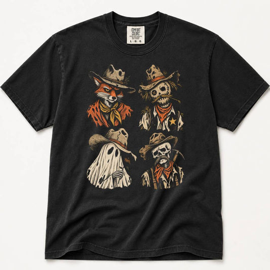 Halloween Scarecrow Quartet T‑Shirt