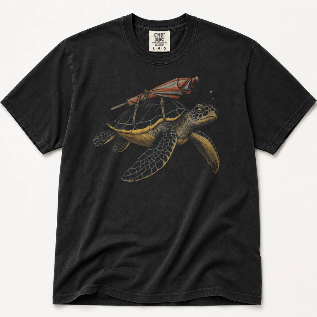 The Umbrella Turtle T-Shirt