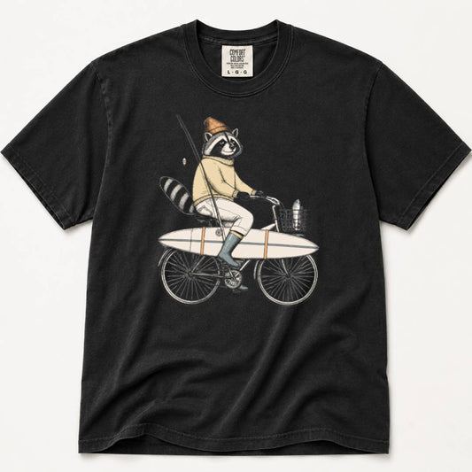 Reel Raccoon T‑Shirt