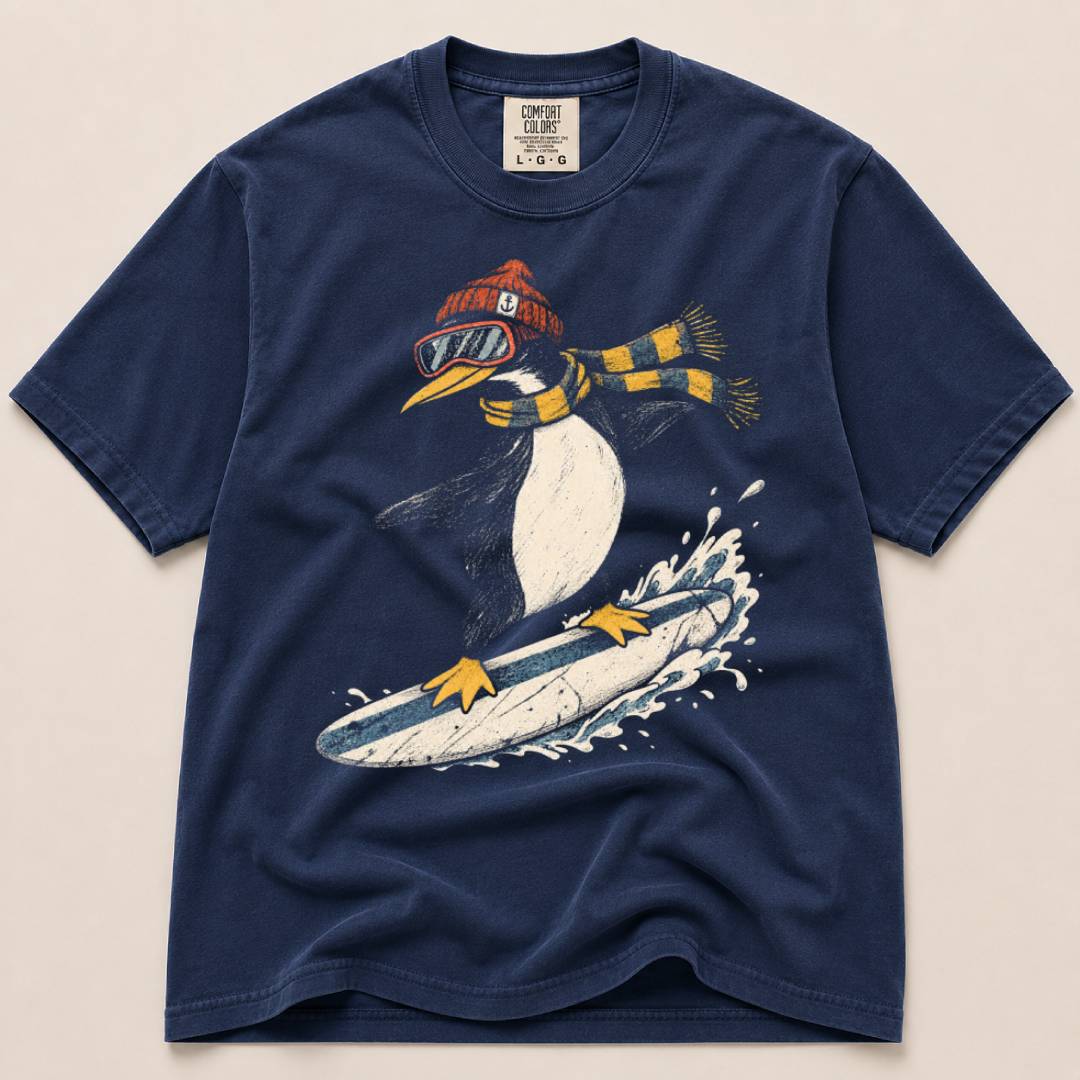 Cold Feet, Big Waves T-Shirt
